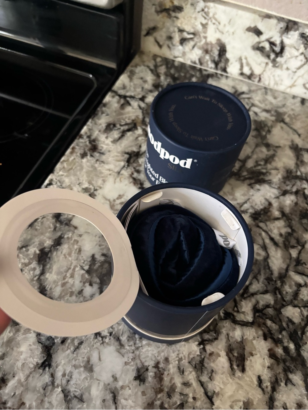 Nodpod Silk Weighted Eye Blanket - Picture 6 of 8